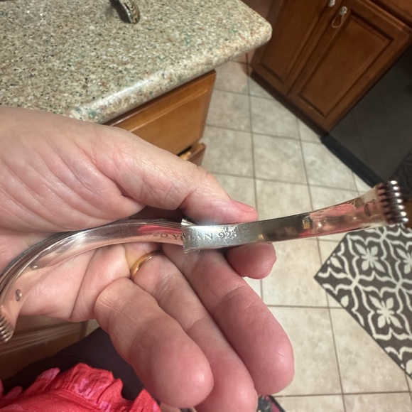 David Yurman Read Broken 28 grams SSilver Cuff Bracelet - Picture 4 of 12